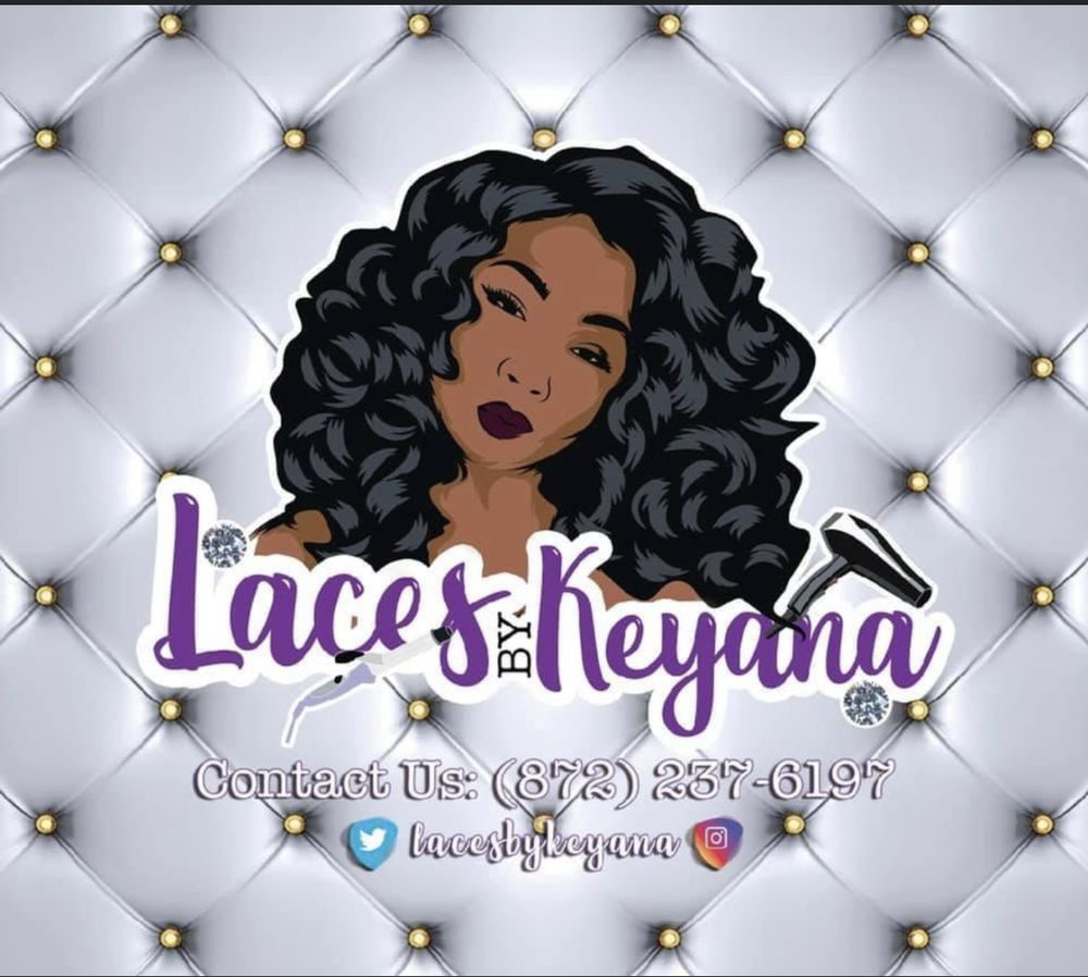 Laces By Keyana Logo