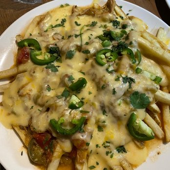 Ogden Beer Company - Pork Chile Verde Cheese Fries - Brewpubs Near Me - Ogden, Utah Ogden Beer Company - Pork Chile Verde Cheese Fries - Brewpubs Near Me - Ogden, Utah