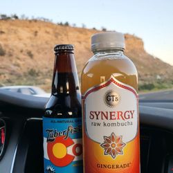Chaco Grill - Travel bevvies from Chaco Grill/Phillips 66 | Zuberfizz Cola (Durango, CO) | Synergy raw kombucha
