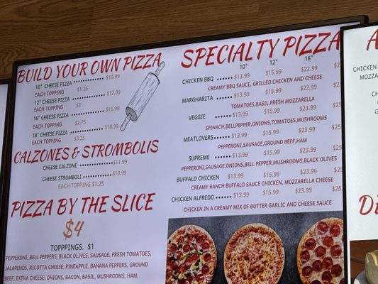Menu photo 1 Angelo's Pizza Riverdale, GA