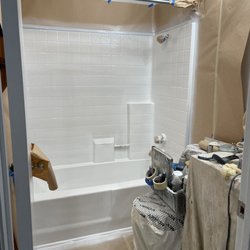 A Bath-Brite - After glazing