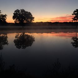 Al Sihah Shrine Center - Dawn in the park on the pond Sept 8, 2017 - Before Irma arrives