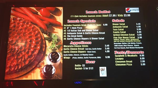 Menu photo 2 Massey's Pizza - Gahanna Columbus, OH Menu photo 2 Massey's Pizza - Gahanna Columbus, OH