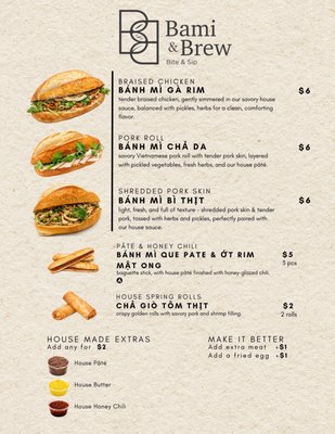 Menu photo 1 Bami & Brew Garden Grove, CA