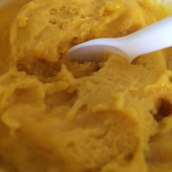 Your Pie - Mmmm  mango gelato  is so creamy & refreshing!  There is real mango bits! Thank you Your Pie. - Pizza Near Me - Athens, Georgia