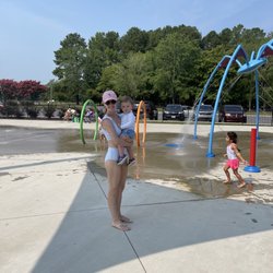 Kiwanis Family Park - Splash pad great for babies