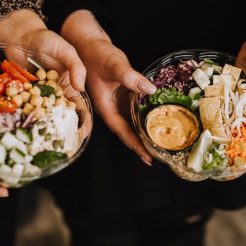 The Raw House - Sun bowl + Thai bowl with almond lime dressing - Salad Near Me - Cranbrook, British Columbia The Raw House - Sun bowl + Thai bowl with almond lime dressing - Salad Near Me - Cranbrook, British Columbia