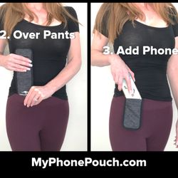 MyPhonePouch - How to wear MyPhonePouch