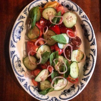 George and Violets  - Heirloom Tomato Salad - Steakhouses Near Me - Springfield, Oregon