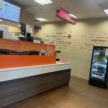 Dunkin' -  the inside of a dunkin donuts shop - Coffee & Tea Near Me - Rochester, Minnesota