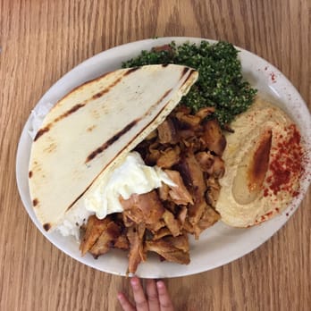 Haji-Baba - my dish. yummmy. (excuse my daughters tiny fingers. lol - Middle Eastern Near Me - Tempe, Arizona