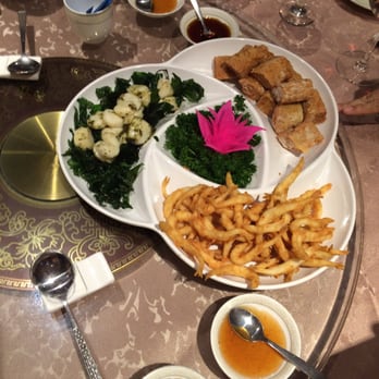 金燕島潮州酒樓 - Deep fried fish, scallops and deep fried tofu? - Teochew Near Me - Hong Kong, HK