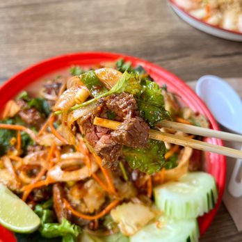 Sweet Basil - September special - spicy steak salad - Thai Near Me - Franklin, Wisconsin