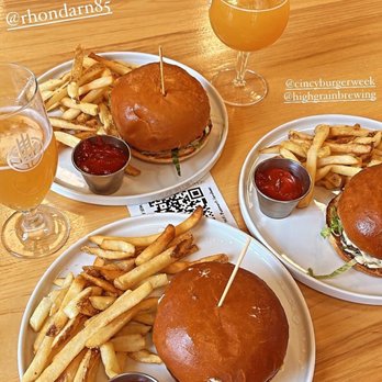 Nine Giant Brewing - Burger week burger! Awesome that it came with fries - Gastropubs Near Me - Cincinnati, Ohio Nine Giant Brewing - Burger week burger! Awesome that it came with fries - Gastropubs Near Me - Cincinnati, Ohio