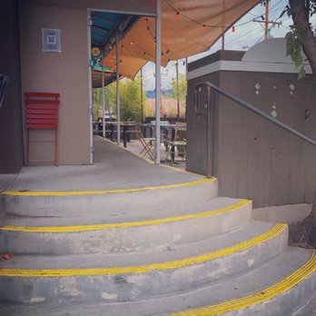 Tune-Up Cafe - Humble entrance to a spectacular foodie destination. October 2020 - New Mexican Cuisine Near Me - Santa Fe, New Mexico