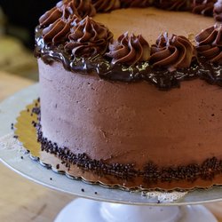Jackson Cake - Dark Chocolate cake with Chocolate buttercream and ganache