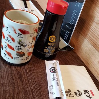 Hanayuki Sushi - Table setting - Japanese Near Me - Port Moody, British Columbia