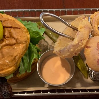 Hops Burger Bar - Diablo Burger - Burgers Near Me - Greensboro, North Carolina