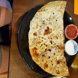 Mountain Top Pub & Eatery - My Lunch Choice is an Appetizer.  Chicken Quesadilla.  6/3/2023