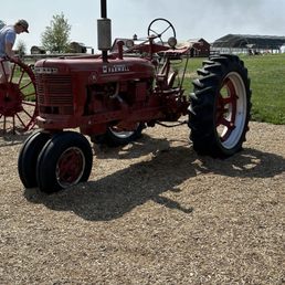 a random tractor to climb