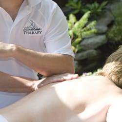 In Your Home Therapy - Massage therapy treatment outside