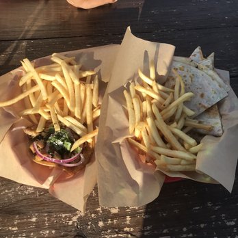 Sideshow Kitchen - Kids meals. Quesadilla and chicken taco. - Burgers Near Me - Oakland, California