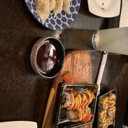 Sake - Dumplings and mightnight roll