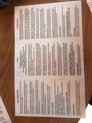 Menu photo 6 Koriente Austin, TX