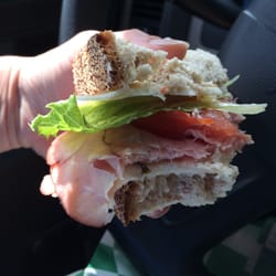 Pumpkin Seed Bulk Food - This is half a sandwich and I can barely finish it. Very tasty.