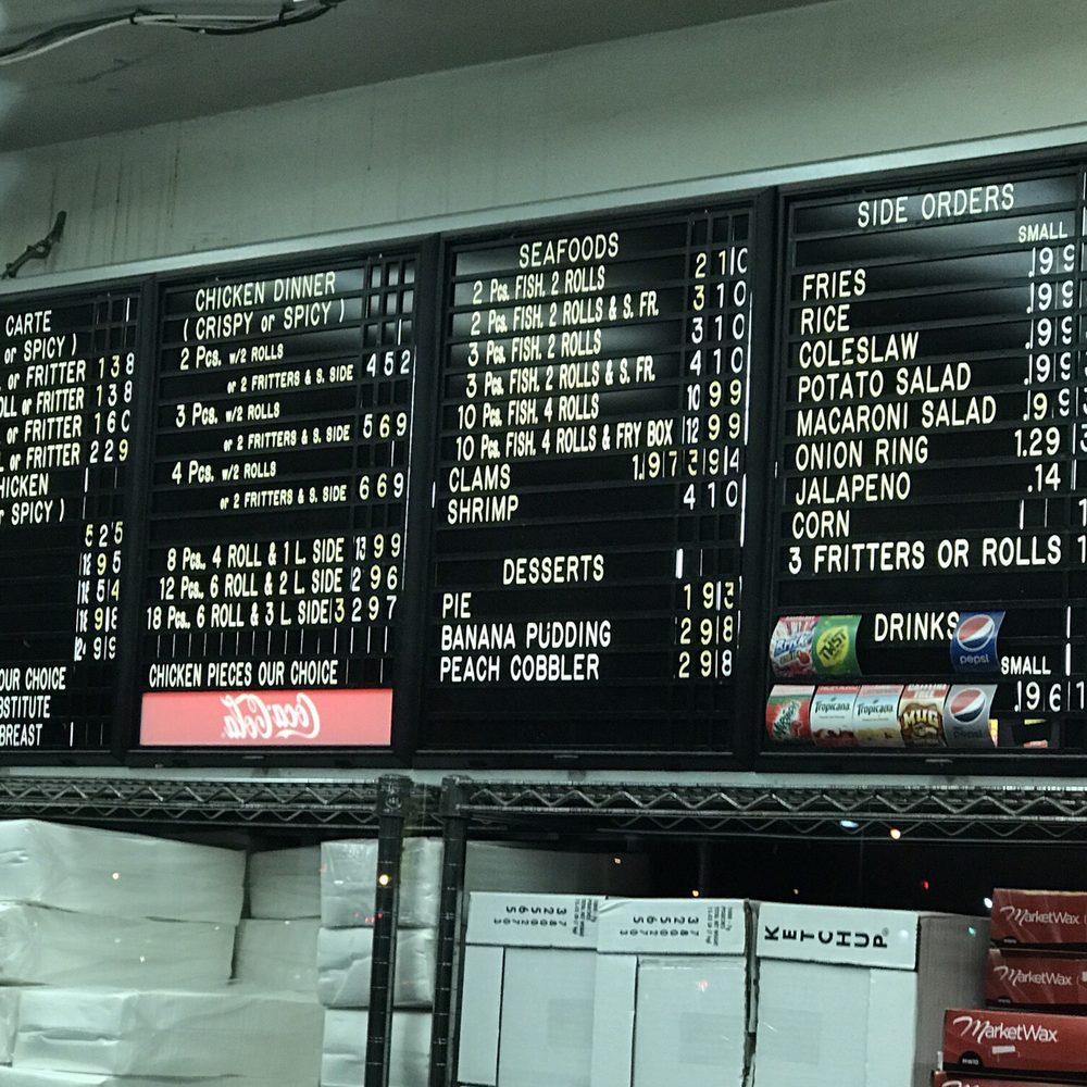 Jim Dandy Fried Chicken - The menu - Southern Near Me - Los Angeles, California
