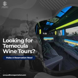 SD Limo Transportation & Tours - SD Limo offering Winery's Tours