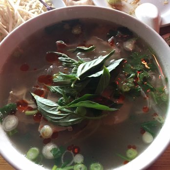 Pho 1 Waltham - Medium Dac Biet - fresh basil and topped with chili oil - Vietnamese Near Me - Waltham, Massachusetts Pho 1 Waltham - Medium Dac Biet - fresh basil and topped with chili oil - Vietnamese Near Me - Waltham, Massachusetts