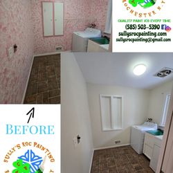 Sully's ROC Painting - Updating Laundry Room