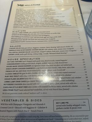 Menu photo 3 Hillstone Restaurant Coral Gables, FL Menu photo 3 Hillstone Restaurant Coral Gables, FL