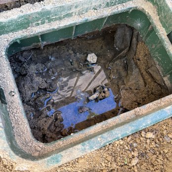 Ochos Landscaping - Water from leak they failed to fix - Irrigation Near Me Ochos Landscaping - Water from leak they failed to fix - Irrigation Near Me