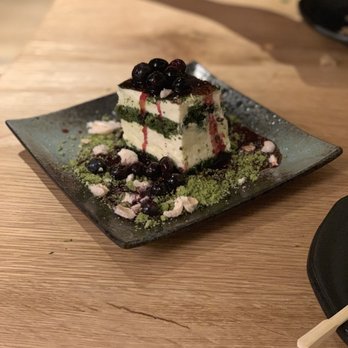 Ozumo - Blueberry matcha cheesecake - Izakaya Near Me - San Jose, California