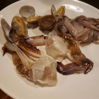 Shabuya - Wife's photo: Crab, baby tako, blue crab. - Hot Pot Near Me - Honolulu, Hawaii Shabuya - Wife's photo: Crab, baby tako, blue crab. - Hot Pot Near Me - Honolulu, Hawaii
