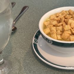 Shanghai Chinese Restaurant - Egg drop soup.