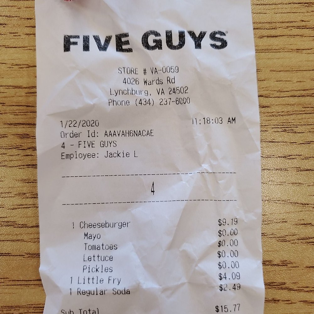 Receipt Receipt