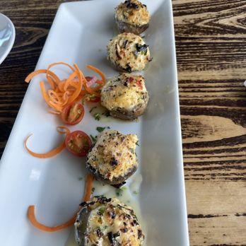 The Fish Hopper - Stuffed mushrooms - Seafood Near Me - Monterey, California