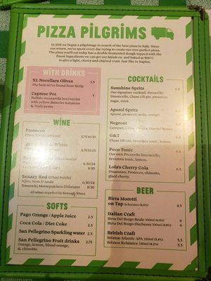 Menu photo 6 Pizza Pilgrims London, XGL Menu photo 6 Pizza Pilgrims London, XGL