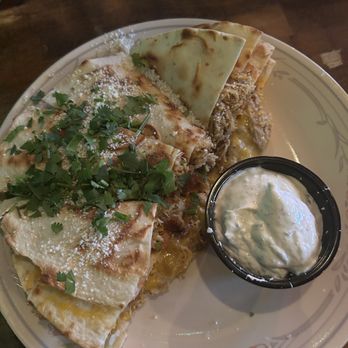 Taco Pedaler - Chicken quesadilla (the homemade sauce was also soooo good!) - Bars Near Me - Portland, Oregon Taco Pedaler - Chicken quesadilla (the homemade sauce was also soooo good!) - Bars Near Me - Portland, Oregon