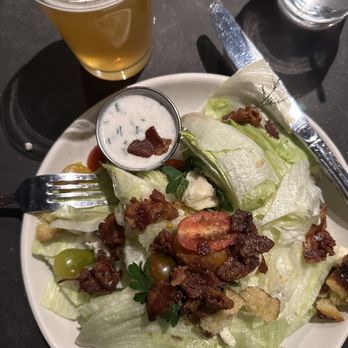 Culinary Dropout - Wedge Salad with blue cheese crumbles - New American Near Me - Austin, Texas