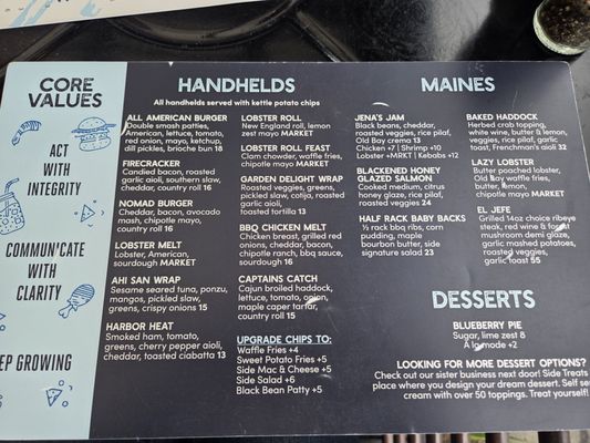 Menu photo 6 Side Street Cafe Bar Harbor, ME