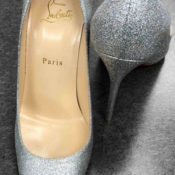 ShoeMedic - Christian Louboutin in for protective soles - Shoe Repair Near Me - Oakville, Ontario ShoeMedic - Christian Louboutin in for protective soles - Shoe Repair Near Me - Oakville, Ontario
