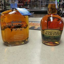The Wine and Liquor Shop - We have Jefferson Ocean and Very Old Barton get yours today.