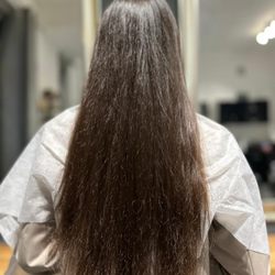 Sprezzatura Beauty Salon - Hair before Keratin hair treatment