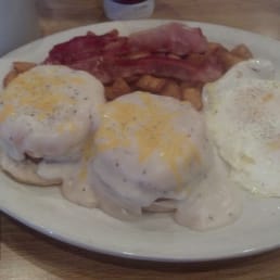 Country Sausage Biscuit Platter.