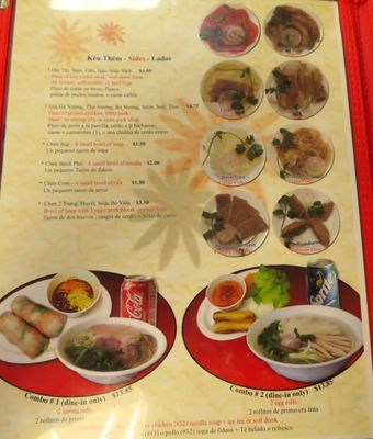 Menu photo 8 Pho VN 21 Houston, TX