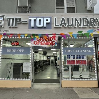 Tip-Top Laundry - Store Front - Laundromat Near Me - Queens, New York Tip-Top Laundry - Store Front - Laundromat Near Me - Queens, New York